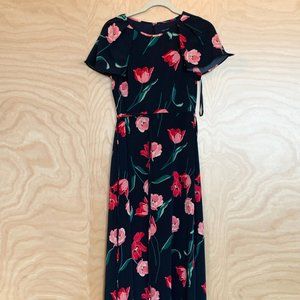 TOMMY HILFIGER (NWT) LONG FLORAL DRESS